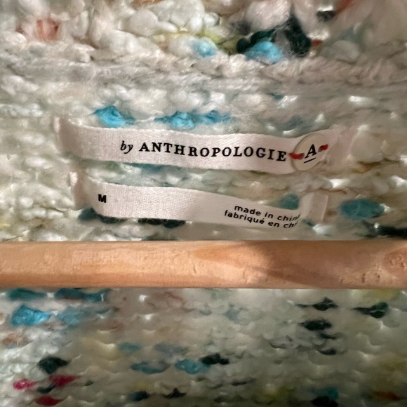 Anthro Multicolored Alpaca Chunky Sweater - Picture 3 of 4